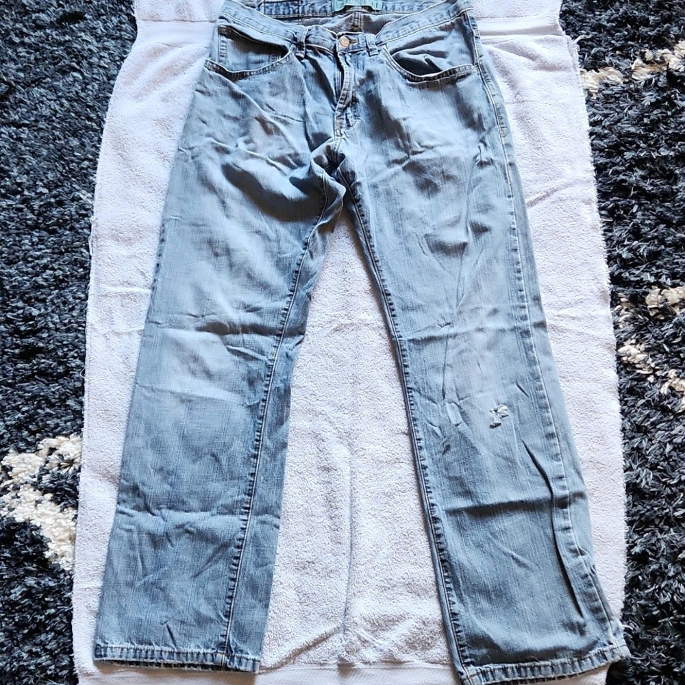 Lee's Dungarees Mens Jeans | Straight Fit | Size: 32×32 [Pre-owned/Gently worn]